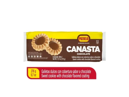 Galleta Canasta Chocolate 12 uds